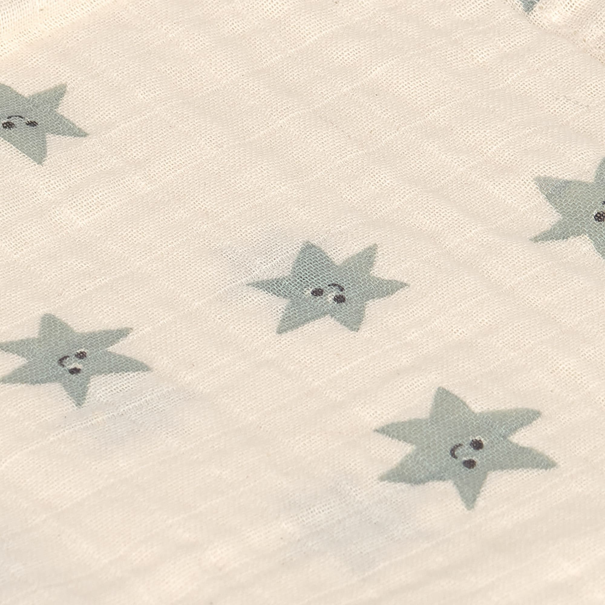 Langes coton (3 pcs) 60 x 60 cm - Tiny Team, granite vert. - Image 3