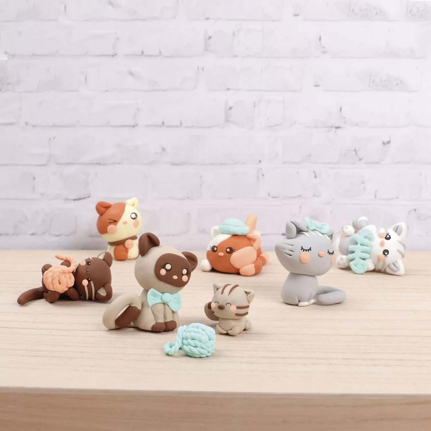 MALETTE FIMO KAWAII KITTY FAMILY. - Image 2