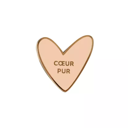 Pin&rsquo;s Cœur Pur – Zakuw.