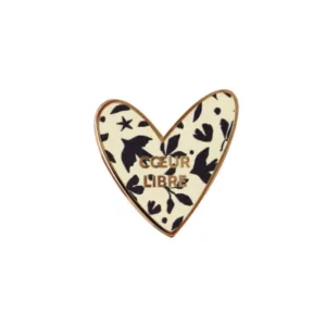 Pin&rsquo;s Cœur Libre – Zakuw.
