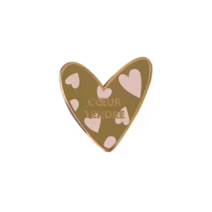 Pin&rsquo;s Cœur Tendre – Zakuw.