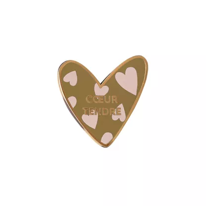 Pin&rsquo;s Cœur Tendre – Zakuw.