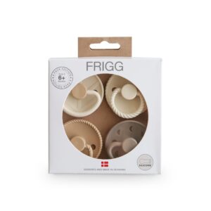 Pack de 4 tétines (silicone) FRIGG Crystal Sparkle taille 2.