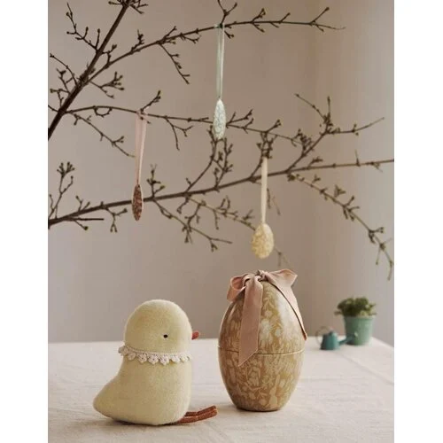 Maileg Œuf de Pâques, Medium - Bleu poudré. - Image 2