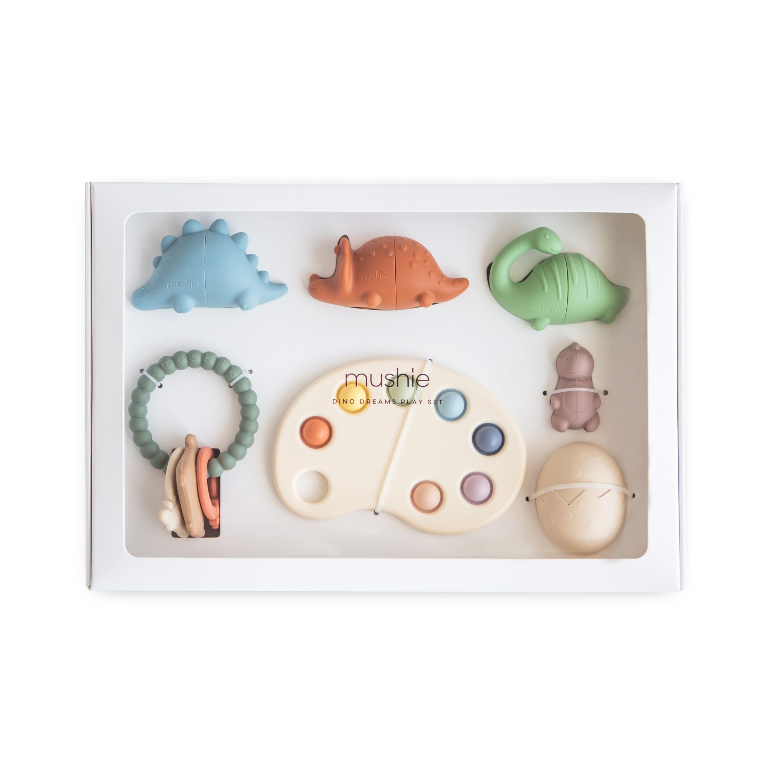 Coffret cadeau Dino Dreams  » Mushie « .