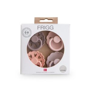 Pack de 4 tétines (silicone) FRIGG Sunset Bliss taille 1.