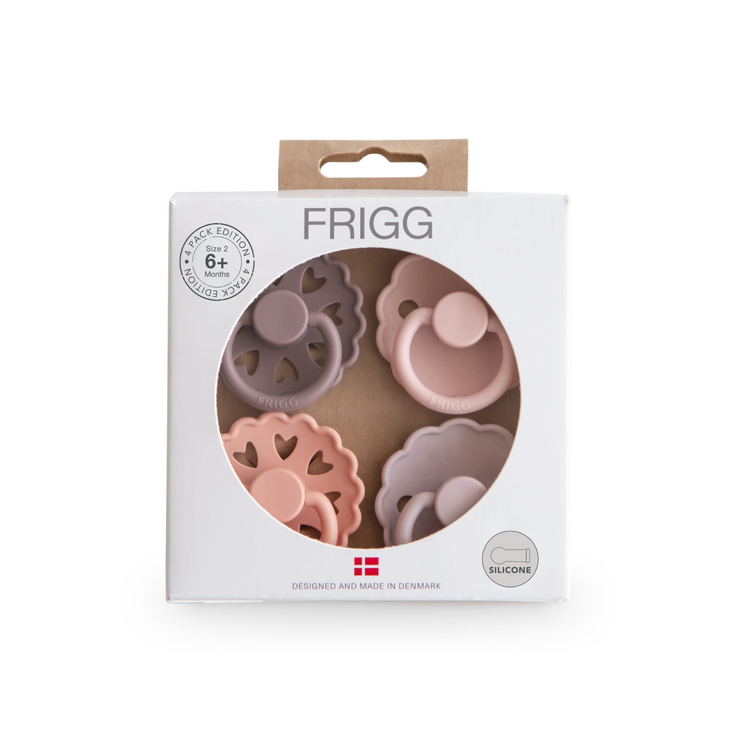 Pack de 4 tétines (silicone) FRIGG Sunset Bliss taille 2.