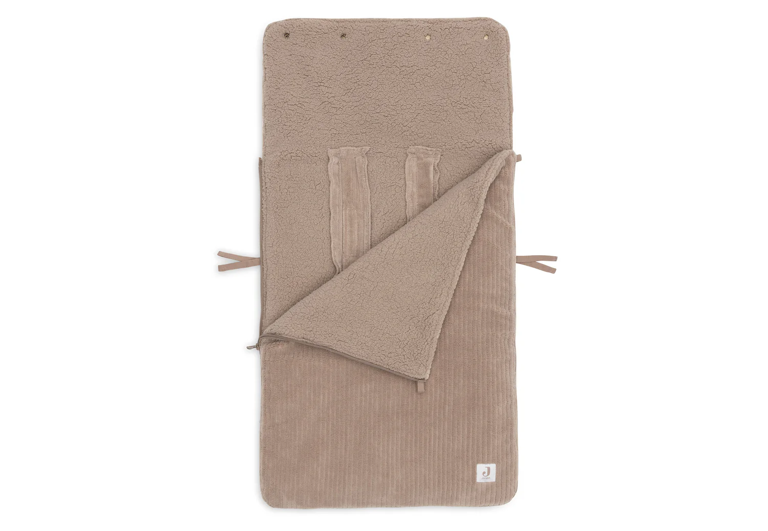 Nid d'Ange groupe 0+ 3/5 points Cloudy Rib Milky Coffee. - Image 3