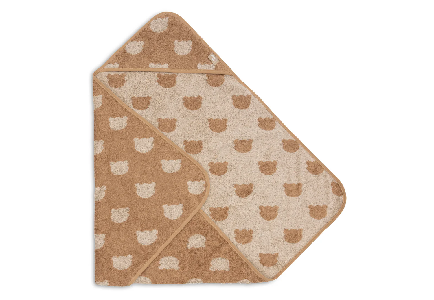 Cape de Bain Éponge 75x75cm Jacquard – Jollein.