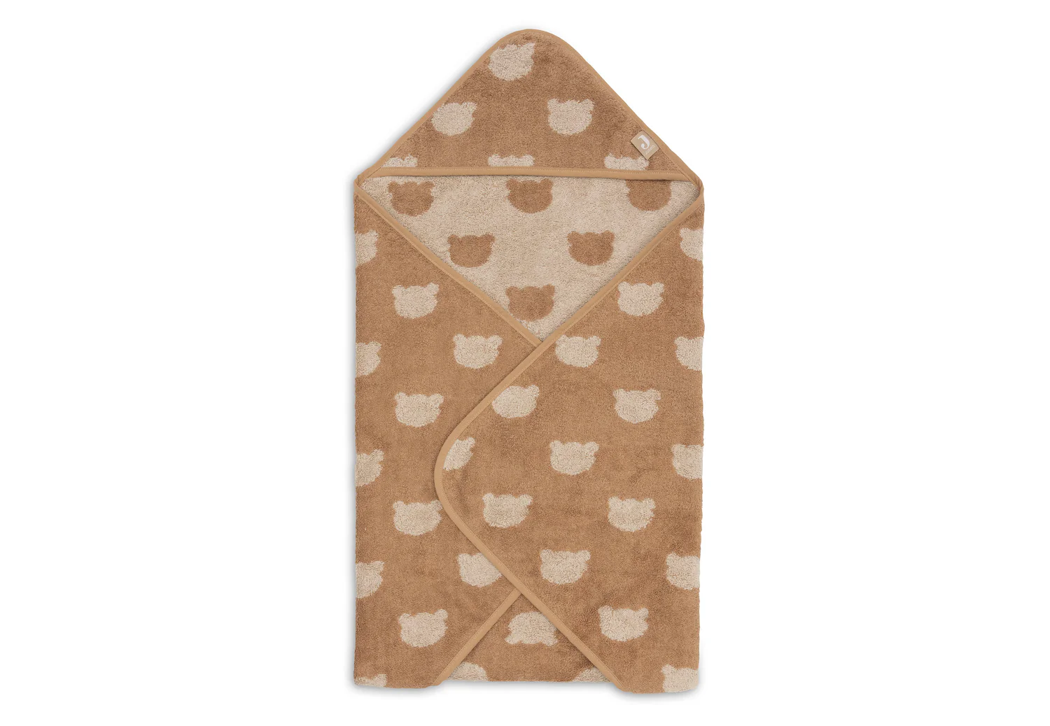 Cape de Bain Éponge 75x75cm Jacquard - Jollein. - Image 2