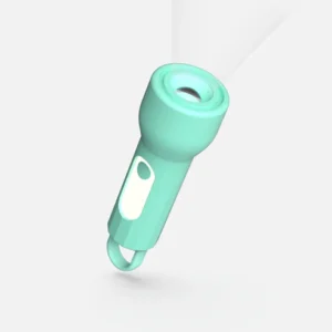 Glowy Blue – Lampe-torche & veilleuse nomade pour enfants.
