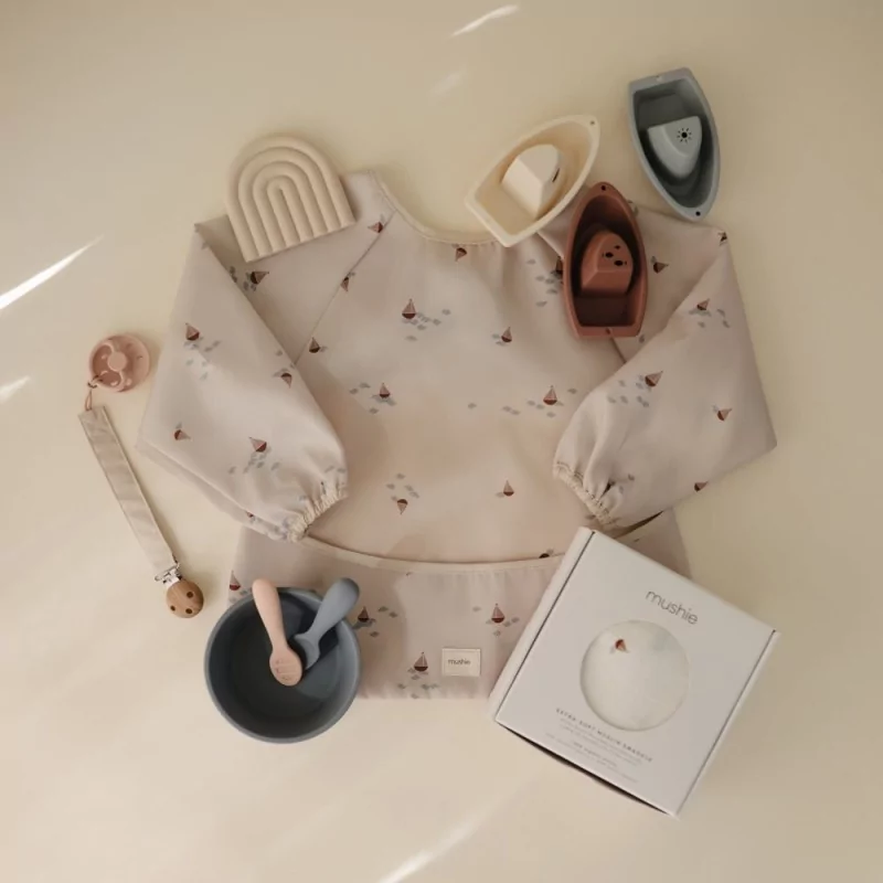 Bavoir à manches longues Boats. - Image 3