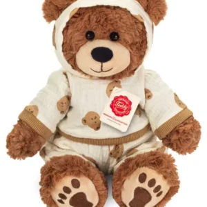 Peluche avec pyjama ourson 30 cm.