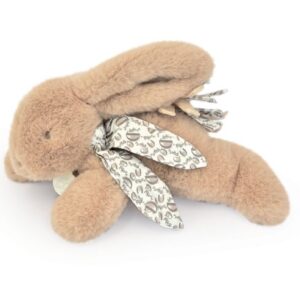 Doudou et compagnie – Lapin DOUDOU® – Peluche lapin Beige 25 cm.