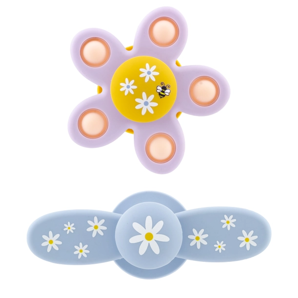 Baby Spinner Toy PÉTALOUNE & HÉLILOUNE.