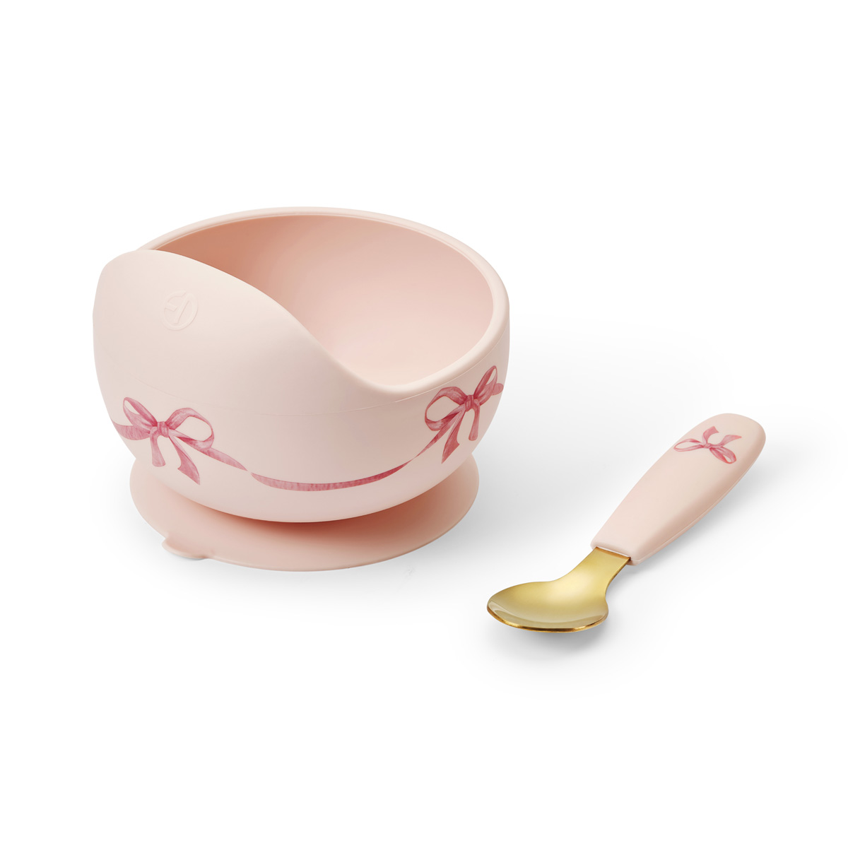 Bol en Silicone – set Rosy Bow – Elodie détails.