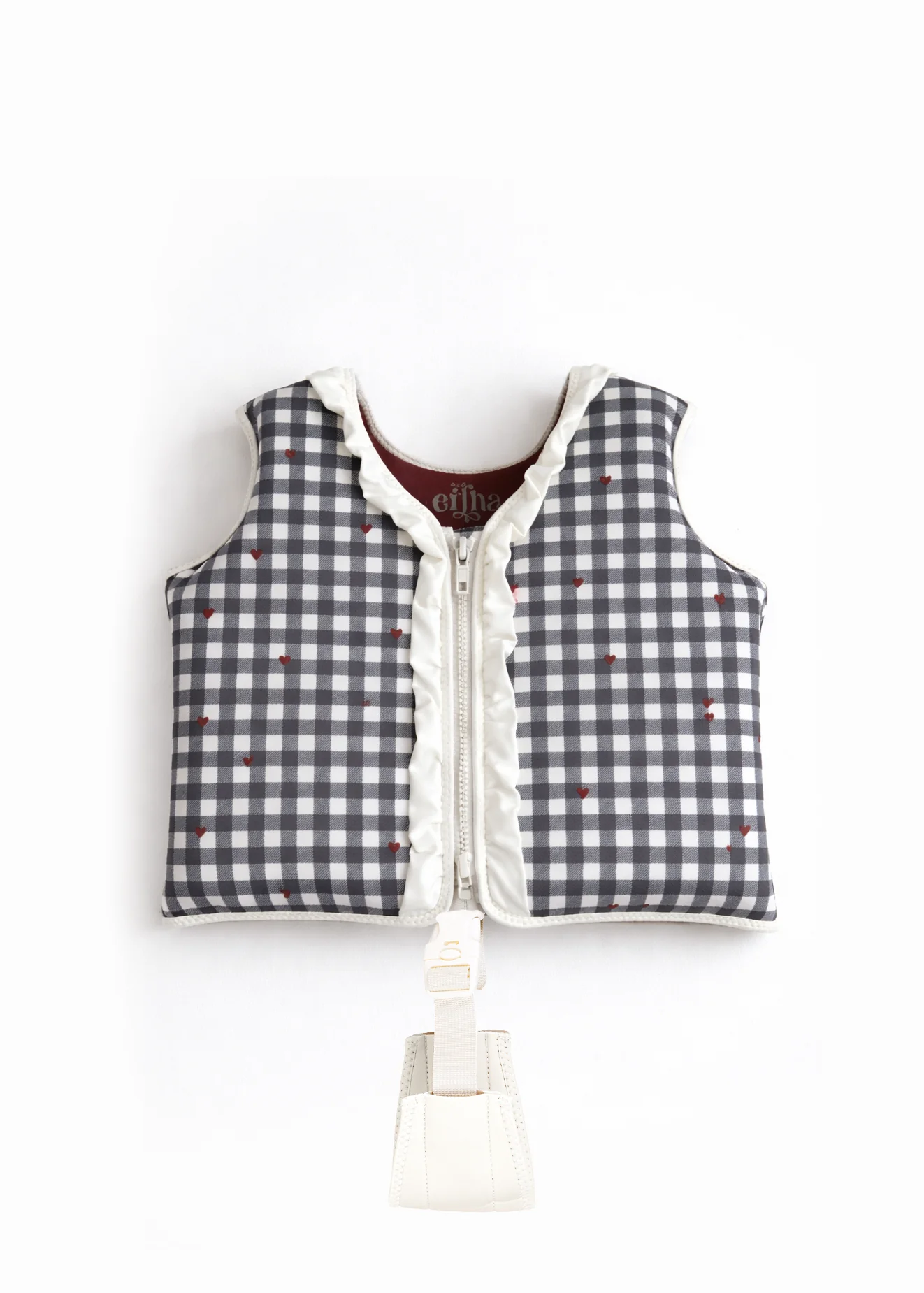 Gilet de piscine Love Confetti – Taille 1/3ans.