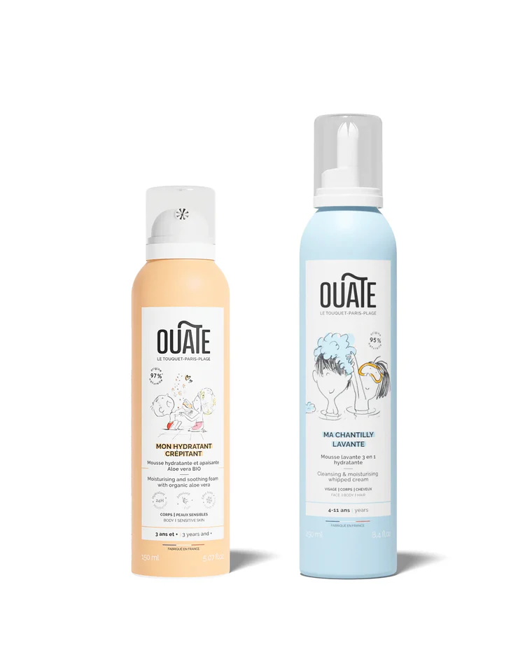 Mon Rituel Magique- Ma Chantilly Lavante et Mon Hydratant Crépitant.