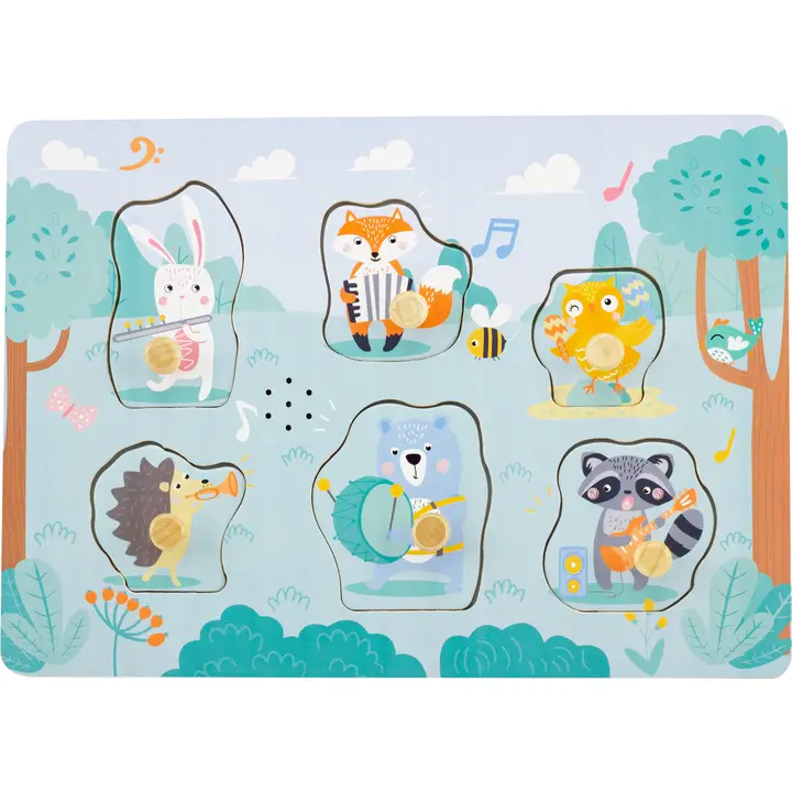 Puzzle Sonore : FORET MUSICALE (6 pcs).