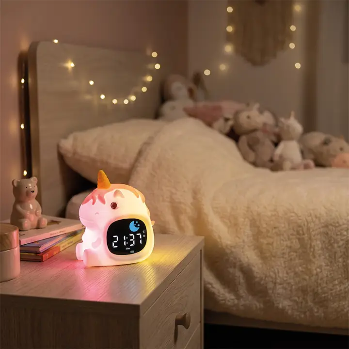 Réveil Veilleuse Réveillou La Licorne. - Image 2