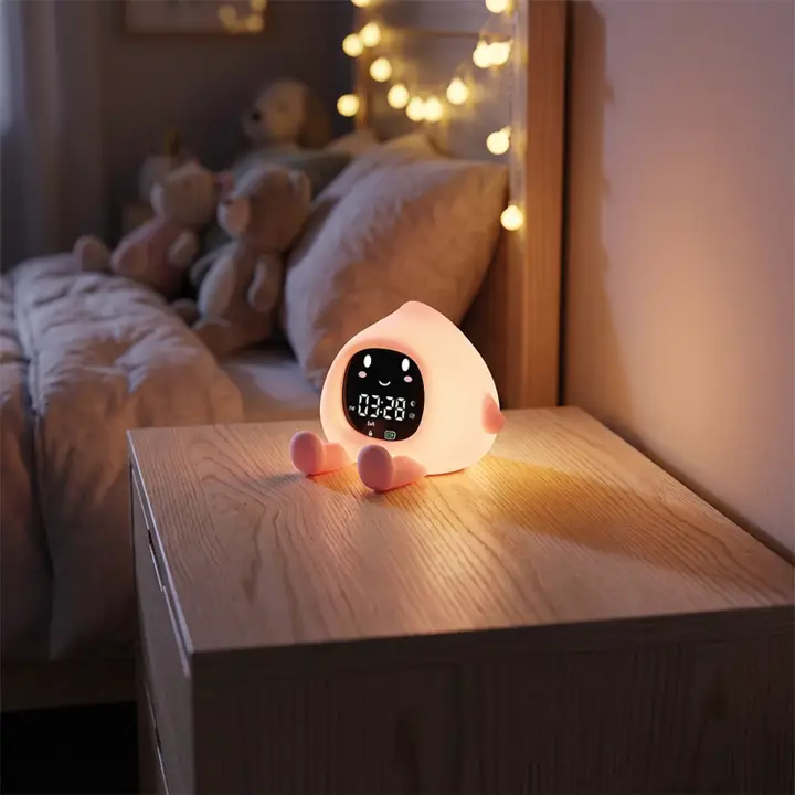 Réveil Veilleuse Réveillou La Pêche. - Image 2