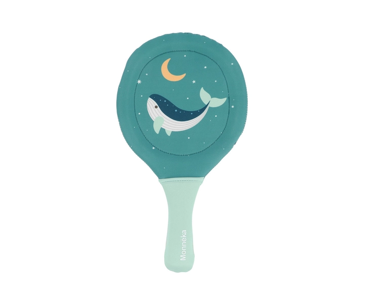 Raquettes de plage Whale Teal. - Image 2