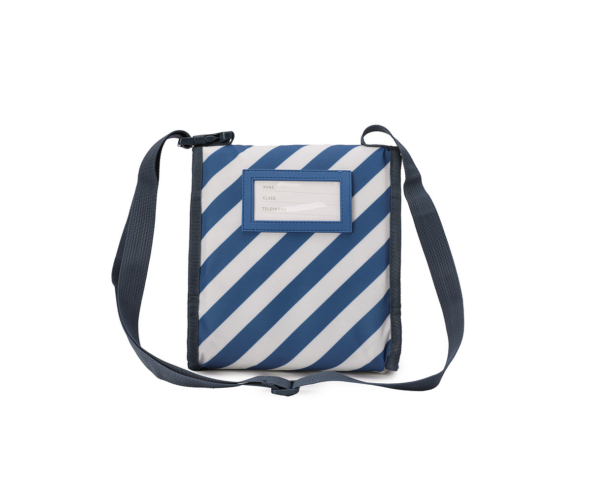 Sac à Goûter Isotherme Stripes Blues. - Image 2
