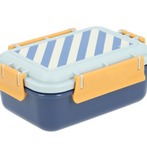 Boîte à Lunch Bento Medium Stripe Blues.