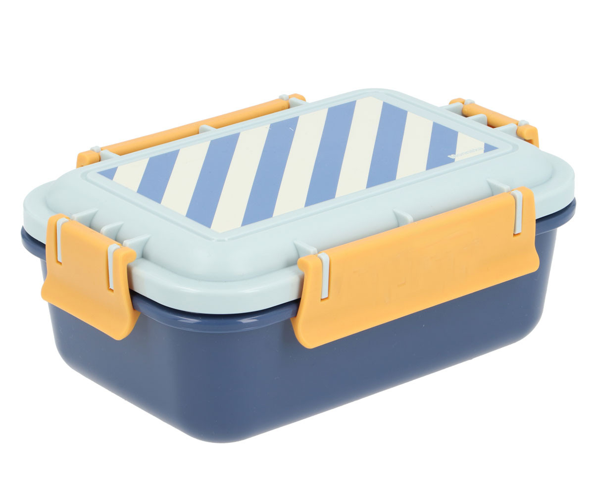 Boîte à Lunch Bento Medium Stripe Blues.