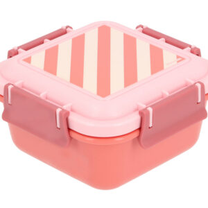 Boîte à Lunch Bento Small Stripes Bloom & Blush.