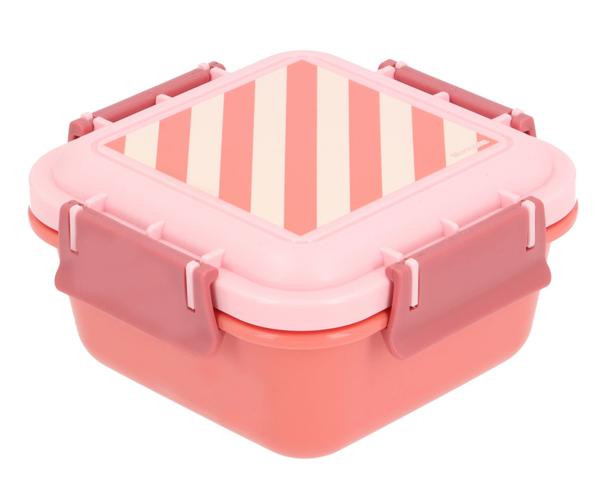 Boîte à Lunch Bento Small Stripes Bloom & Blush.