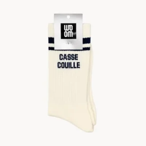 Chaussette Homme CASSE COUILLE – Noir.