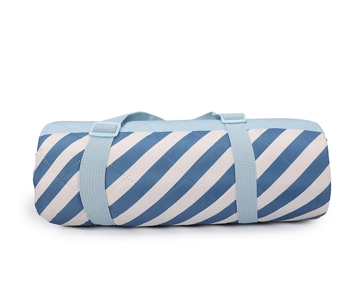 Couverture de pique-nique Rayures Bleues.