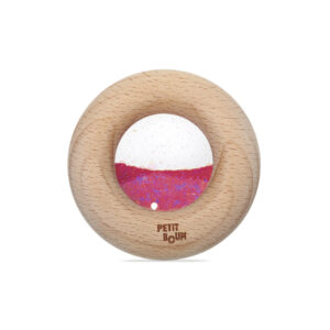 Petit Boum, Hochet sensoriel donut rose.