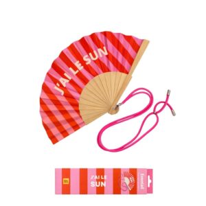 Eventail avec Bandoulière et Boîte Cadeau – J&rsquo;ai le sun.