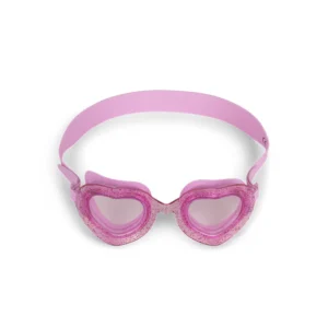Lunette piscine rose paillettes.