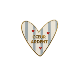 Pin&rsquo;s Cœur Ardent – Zakuw.