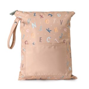 Grande pochette étanche pour transporter vêtements (Alphabet).
