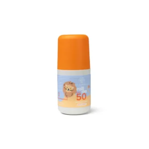 Crème solaire roll-on pour peaux sensibles SPF50+ – 100 ml.