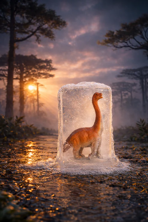 Savon Dino Brachiosaure.