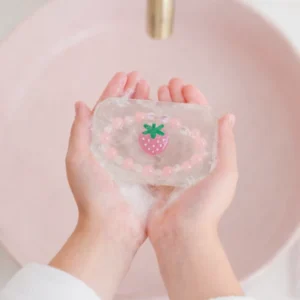 Savon Girly avec Bracelet – Fraise.