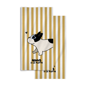Serviette Minus Bouledogue – Zakuw.