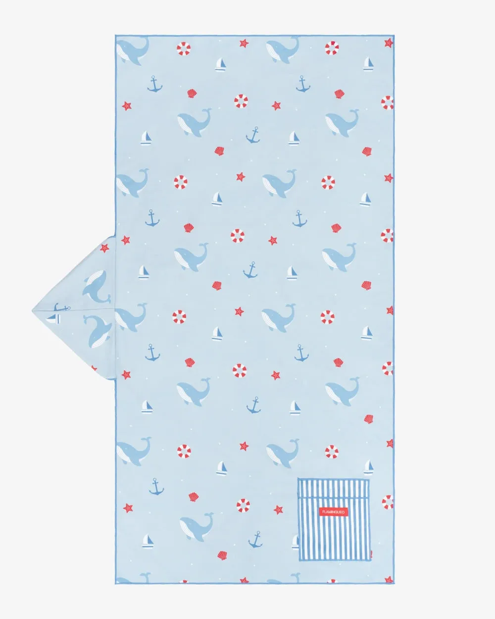 Serviette à capuche en microfibre – MARIN.