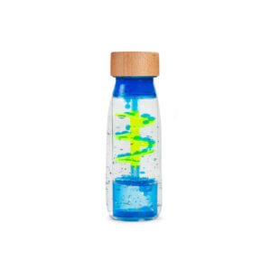 Petit Boum, Bouteille sensorielle MOVE SPIRAL BLUE.
