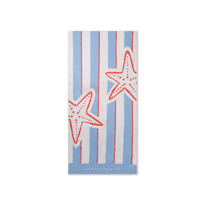 Serviette de plage en microfibre multicolore Motif « Pêche du jour » - 180 x 90 cm. - Image 4