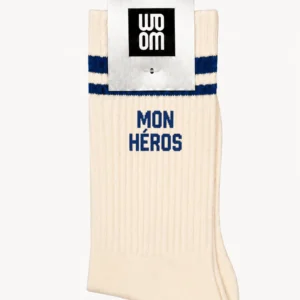 Chaussette Homme MON HÉROS – MARINE.