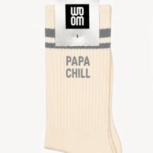Chaussette Homme PAPA CHILL – GRIS.