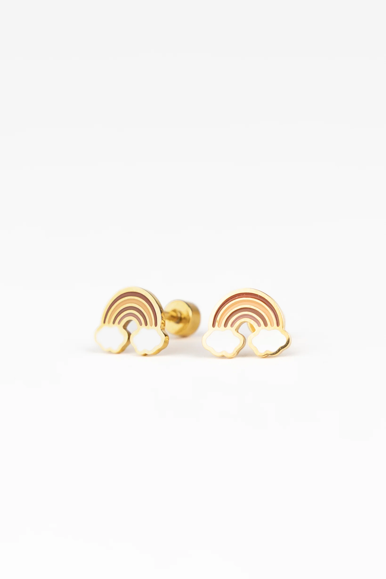 Boucles d'oreilles clous Rêves Arc-en-ciel - Mrs Ertha.