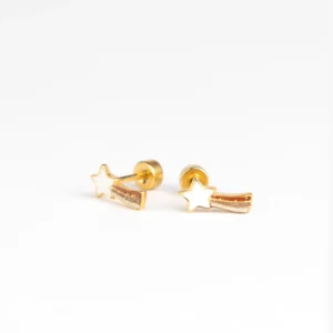 Boucles d&rsquo;oreilles clous Starlight – Mrs Ertha.