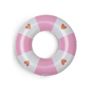 Bouée Rose Cœurs Cozy – Ø 55 cm.